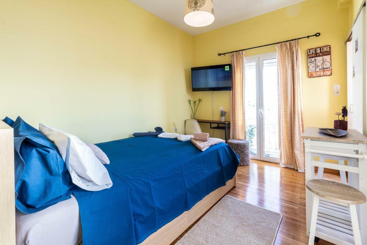 Central 6Th Floor Studio Near Metro & View&200Mbps Athens Exterior photo